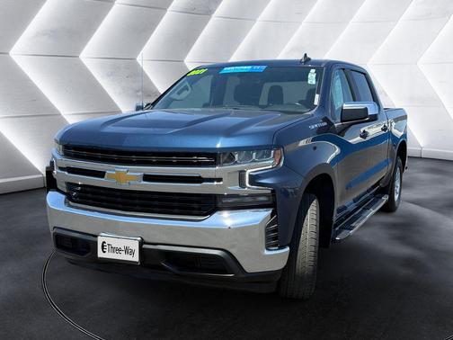 Northsky Blue Metallic 2021 Chevrolet Silverado 1500 LT