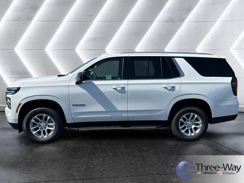 Summit White 2026 Chevrolet Tahoe LS