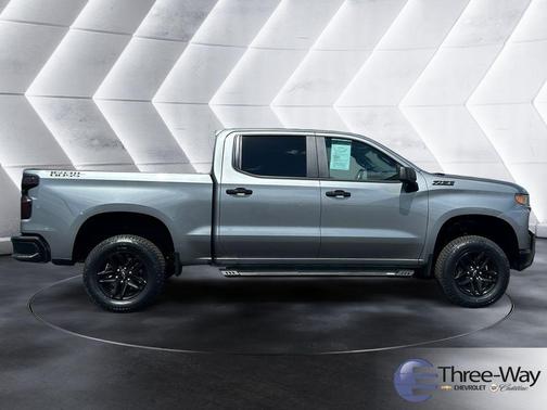 Satin Steel Metallic 2020 Chevrolet Silverado 1500 Custom Trail Boss
