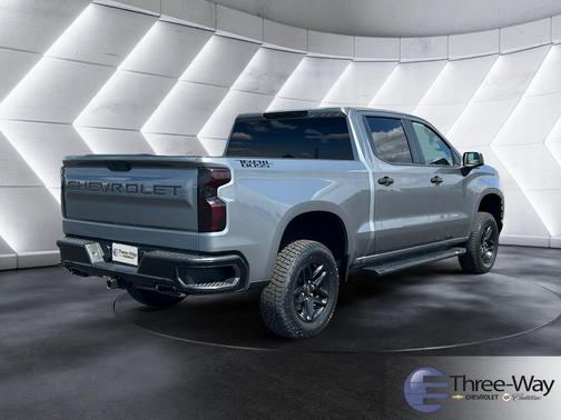 Satin Steel Metallic 2020 Chevrolet Silverado 1500 Custom Trail Boss