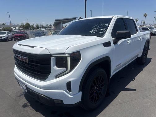 Summit White 2022 GMC Sierra 1500 Elevation