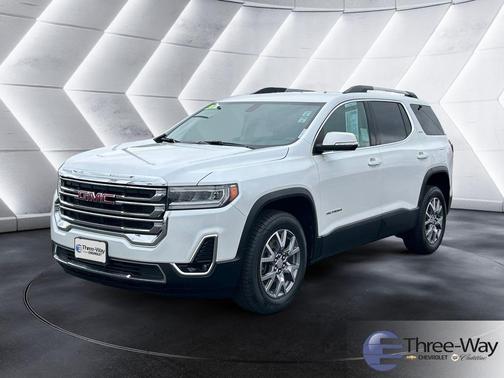 Summit White 2020 GMC Acadia SLT
