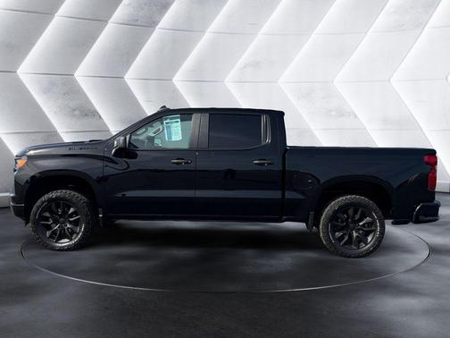 Black 2025 Chevrolet Silverado 1500 Custom