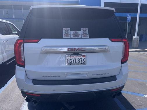 White Frost Tri-Coat 2021 GMC Yukon Denali