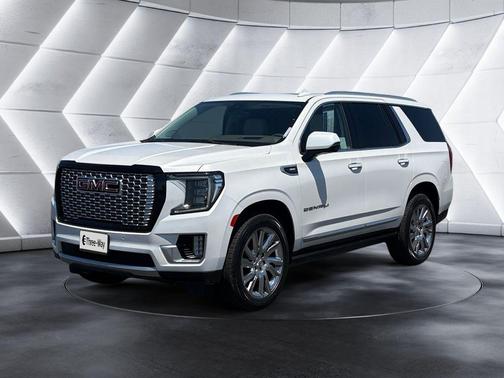 White Frost Tri-Coat 2021 GMC Yukon Denali