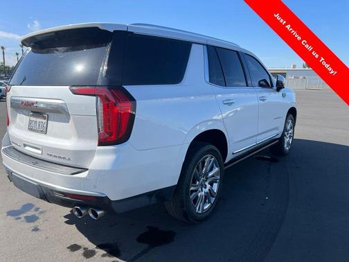 White Frost Tri-Coat 2021 GMC Yukon Denali