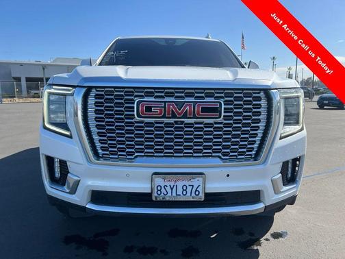 White Frost Tri-Coat 2021 GMC Yukon Denali