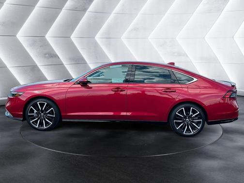 Red 2025 Honda Accord Hybrid Touring