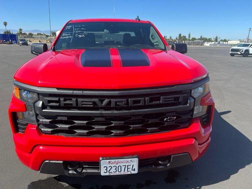Red 2025 Chevrolet Silverado 1500 Custom