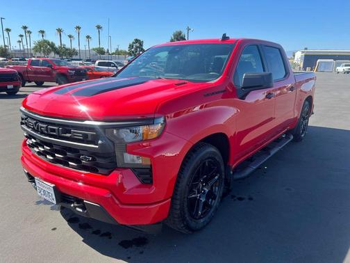 Red 2025 Chevrolet Silverado 1500 Custom