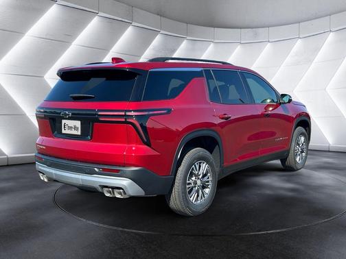 Radiant Red 2026 Chevrolet Traverse LT