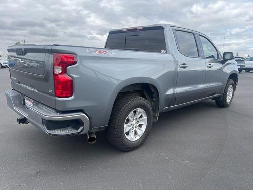 Satin Steel Metallic 2021 Chevrolet Silverado 1500 LT