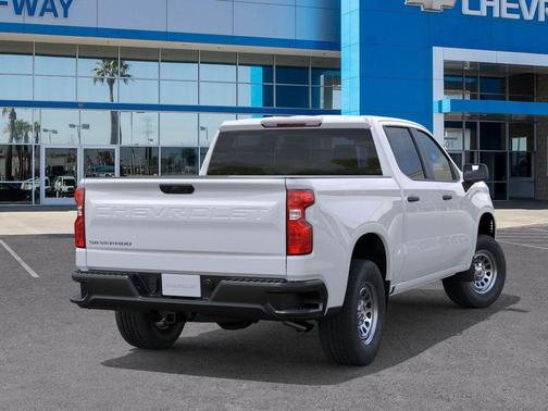 Summit White 2026 Chevrolet Silverado 1500 WT