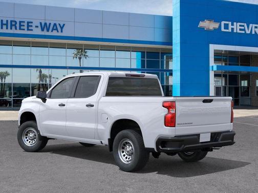 Summit White 2026 Chevrolet Silverado 1500 WT