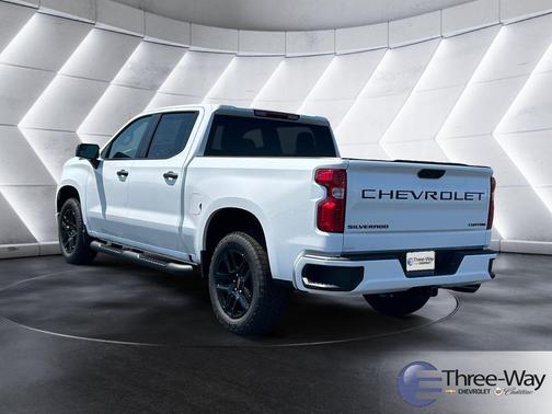 Summit White 2026 Chevrolet Silverado 1500 Custom
