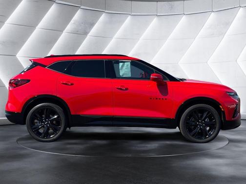Red 2020 Chevrolet Blazer RS