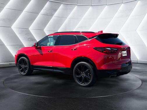 Red 2020 Chevrolet Blazer RS