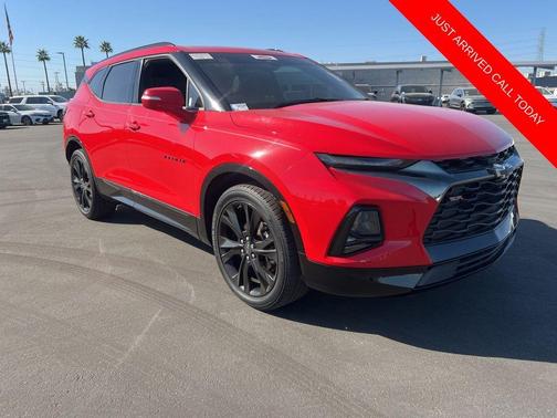 Red 2020 Chevrolet Blazer RS