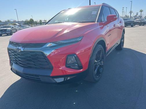 Red 2020 Chevrolet Blazer RS