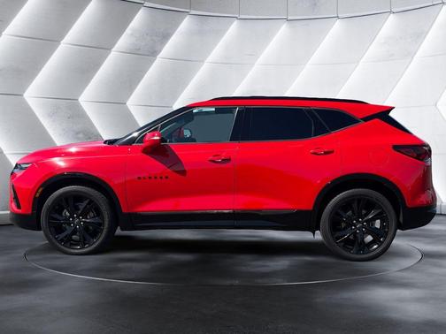 Red 2020 Chevrolet Blazer RS
