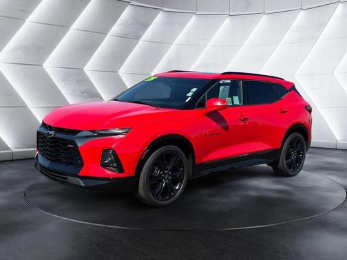Red 2020 Chevrolet Blazer RS