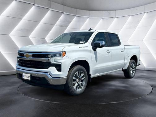 Summit White 2026 Chevrolet Silverado 1500 LT
