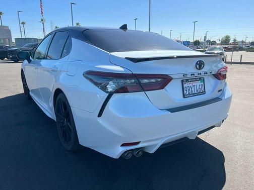 White 2022 Toyota Camry XSE
