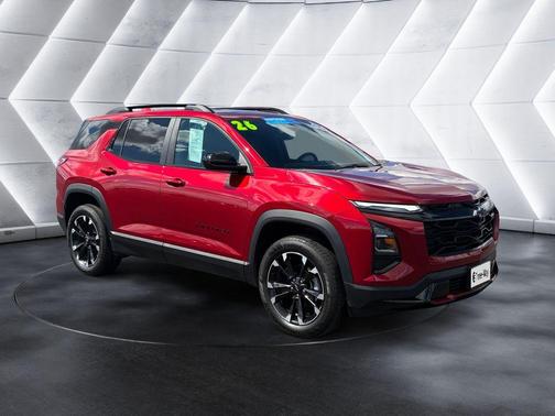 Radiant Red 2026 Chevrolet Equinox RS