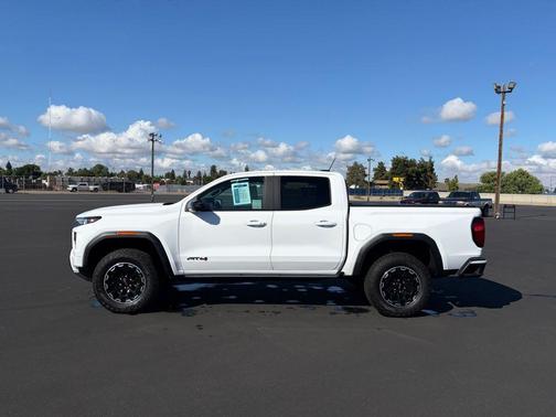 Summit White 2026 GMC Canyon AT4