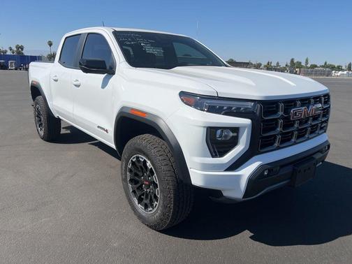 Summit White 2026 GMC Canyon AT4