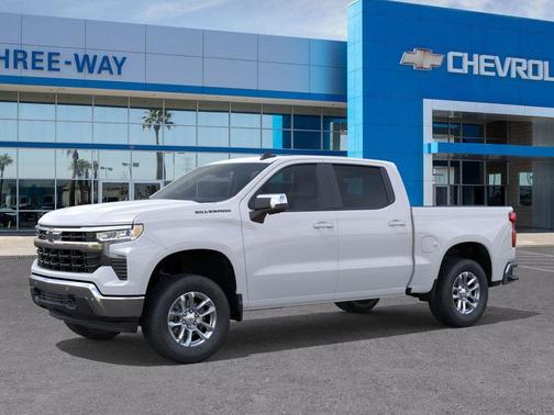 Summit White 2026 Chevrolet Silverado 1500 LT