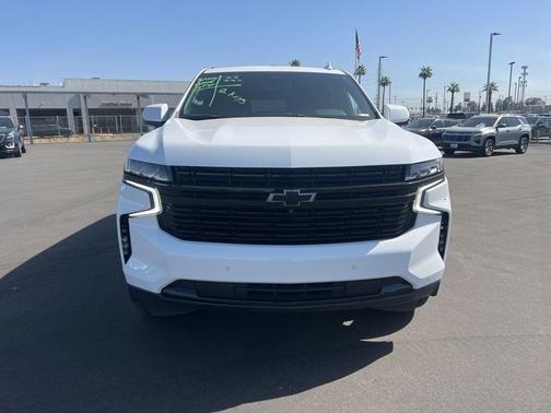 Summit White 2023 Chevrolet Tahoe RST