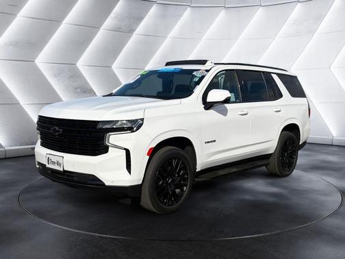 Summit White 2023 Chevrolet Tahoe RST