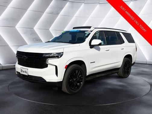 Summit White 2023 Chevrolet Tahoe RST