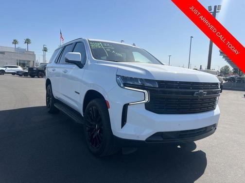 Summit White 2023 Chevrolet Tahoe RST