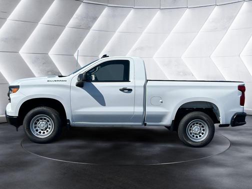 Summit White 2026 Chevrolet Silverado 1500 WT