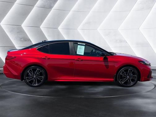 Midnight Black Metallic 2025 Toyota Camry XSE