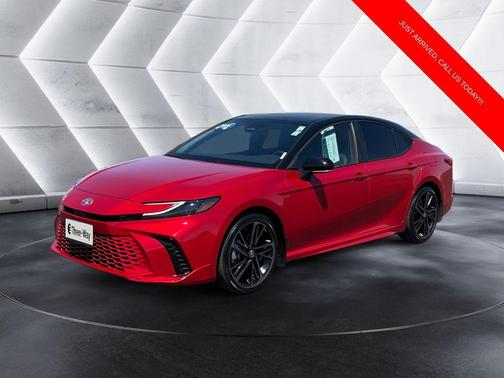 Midnight Black Metallic 2025 Toyota Camry XSE
