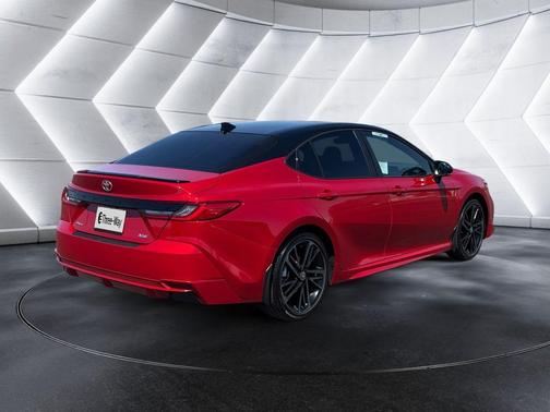 Midnight Black Metallic 2025 Toyota Camry XSE