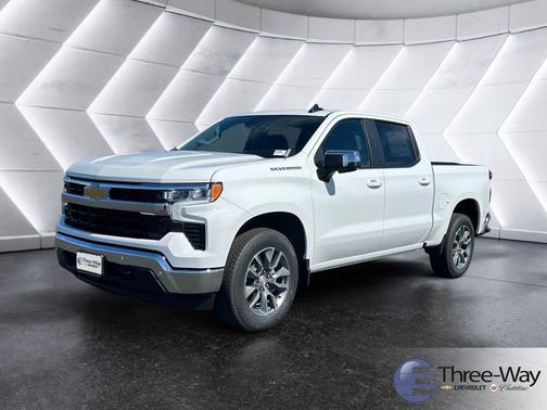 Summit White 2026 Chevrolet Silverado 1500 LT