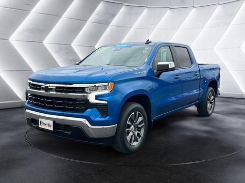 Glacier Blue Metallic 2023 Chevrolet Silverado 1500 LT