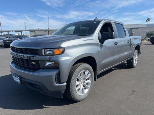 Satin Steel Metallic 2020 Chevrolet Silverado 1500 Custom