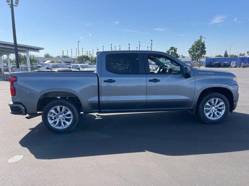 Satin Steel Metallic 2020 Chevrolet Silverado 1500 Custom