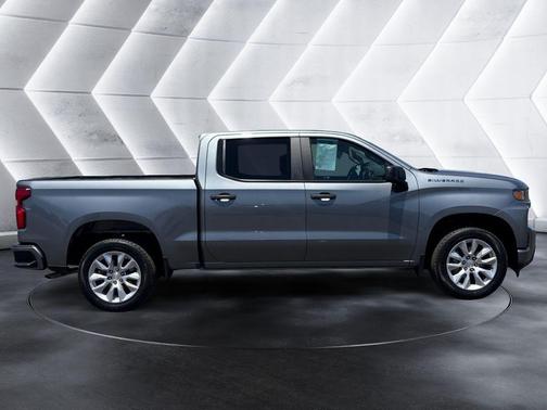 Satin Steel Metallic 2020 Chevrolet Silverado 1500 Custom