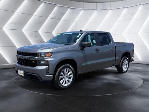 Satin Steel Metallic 2020 Chevrolet Silverado 1500 Custom