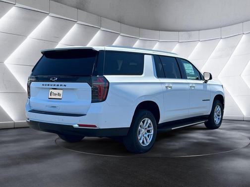 Summit White 2026 Chevrolet Suburban LS