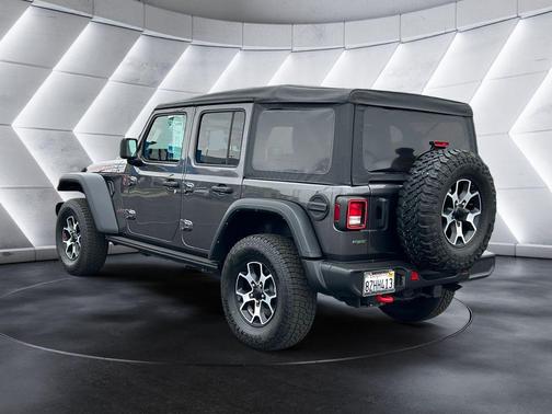 Granite Crystal Clearcoat Metallic 2021 Jeep Wrangler Unlimited Rubicon