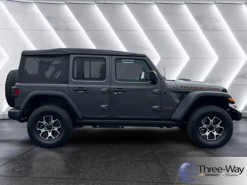 Granite Crystal Clearcoat Metallic 2021 Jeep Wrangler Unlimited Rubicon