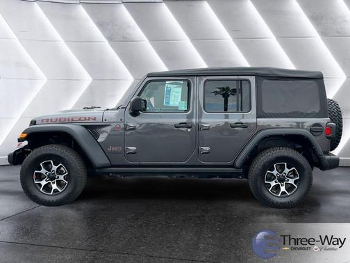 Granite Crystal Clearcoat Metallic 2021 Jeep Wrangler Unlimited Rubicon