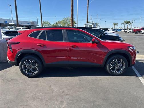 Red 2026 Chevrolet Trax LT
